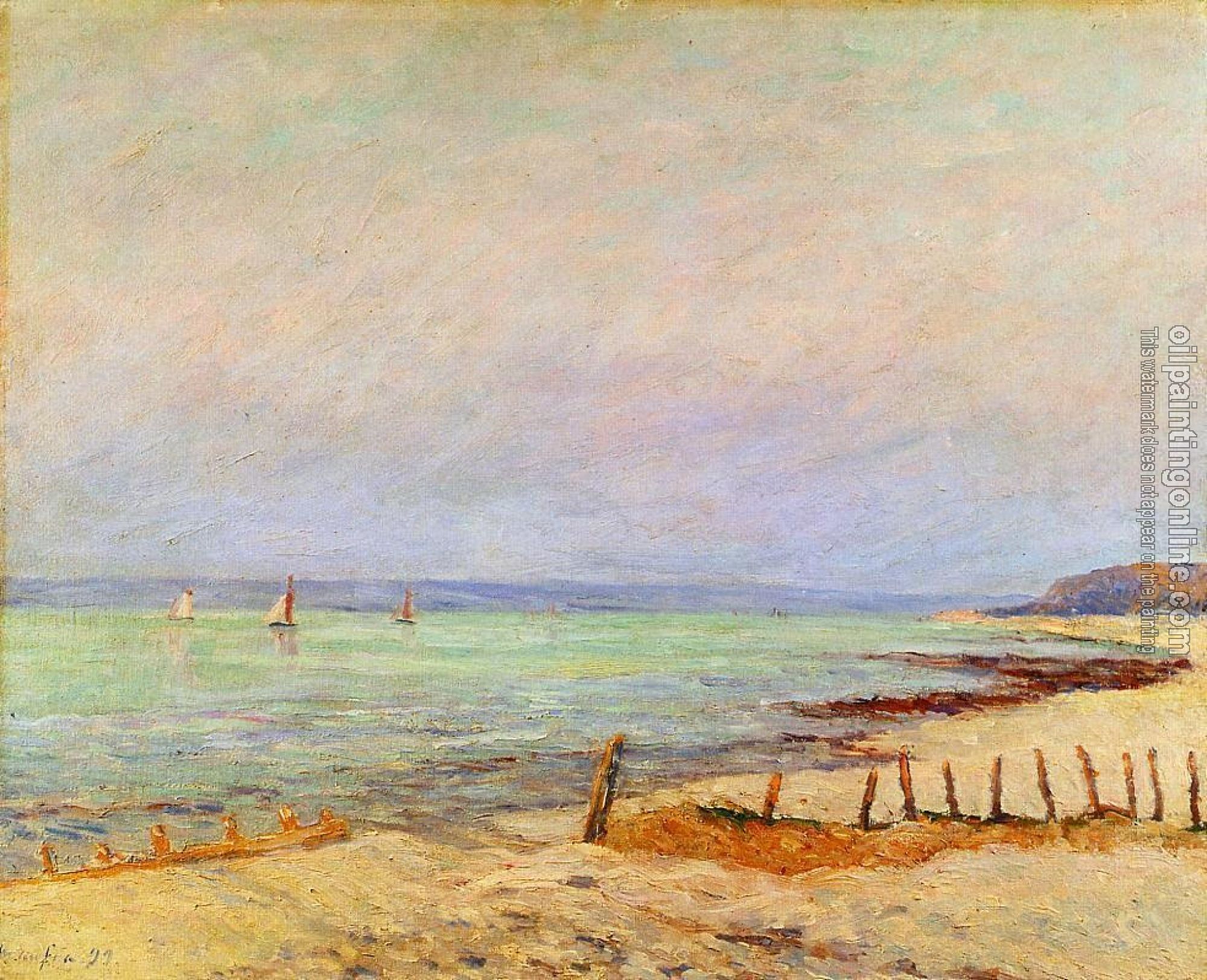 Maufra, Maxime - Dusk, the Mouth of the Seine